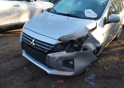 2022 Mitsubishi Mirage Es/Le from USA, damaged, VIN ML32AUHJ7NH008179